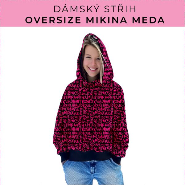 Dámský střih - mikina Meda