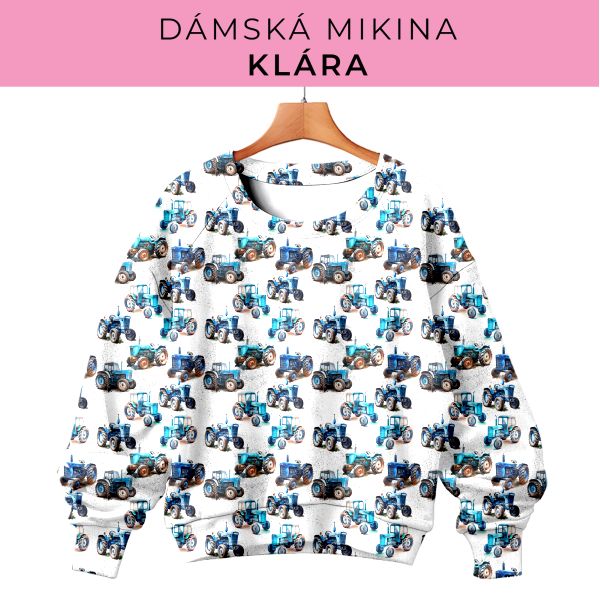 DÁMSKÝ střih - mikina Klára