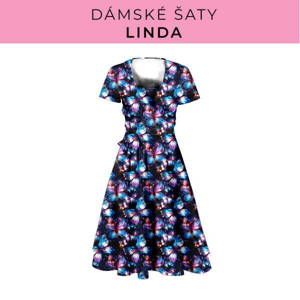 DÁMSKÝ střih - šaty Linda