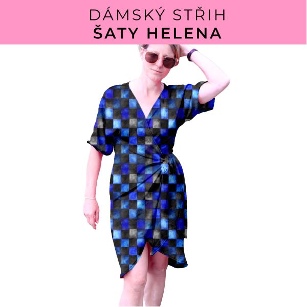 Dámský střih na šaty  Helena