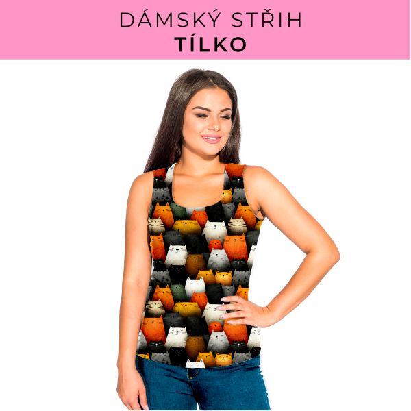 DÁMSKÝ střih - Tílko a kalhoty 