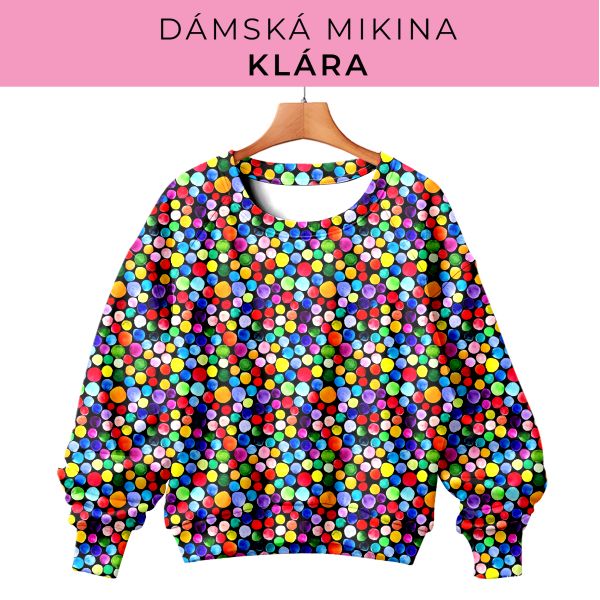 DÁMSKÝ střih - mikina Klára