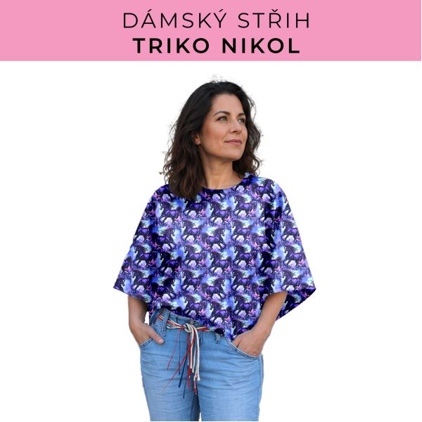 Dámský střih -  triko Nikol
