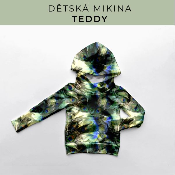 DĚTSKÝ střih - Mikina Teddy