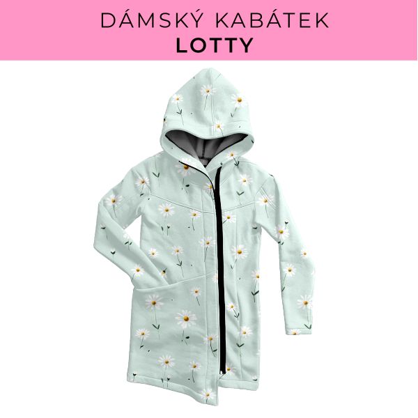 DÁMSKÝ střih - Kabátek Lotty