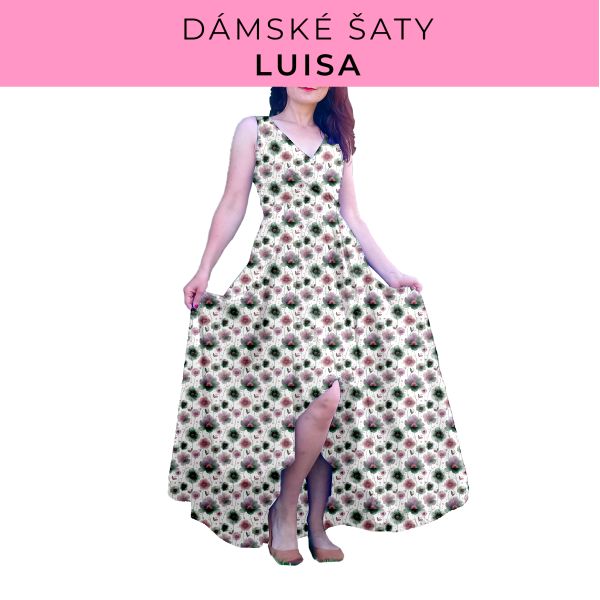 DÁMSKÝ střih - šaty Luisa