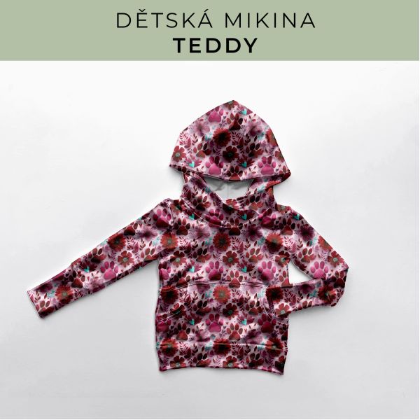 DĚTSKÝ střih - Mikina Teddy