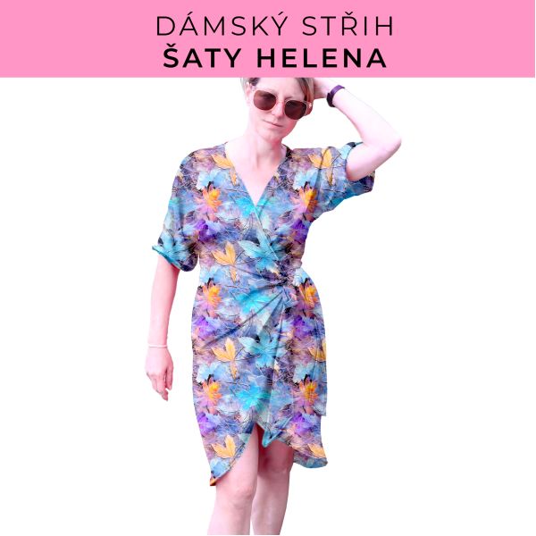Dámský střih na šaty  Helena