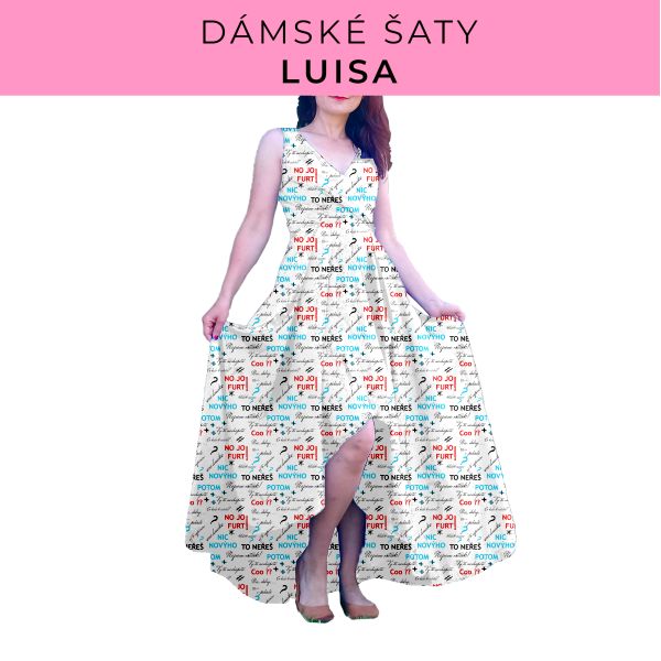 DÁMSKÝ střih - šaty Luisa