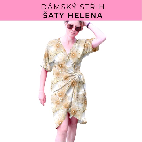 Dámský střih na šaty  Helena