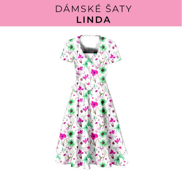 DÁMSKÝ střih - šaty Linda