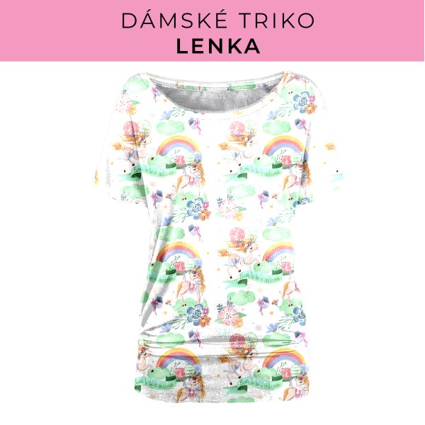 DÁMSKÝ střih - Triko Lenka