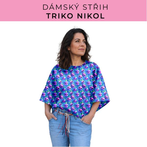 Dámský střih -  triko Nikol