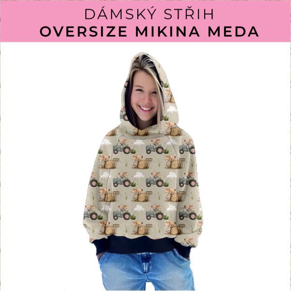 Dámský střih - mikina Meda