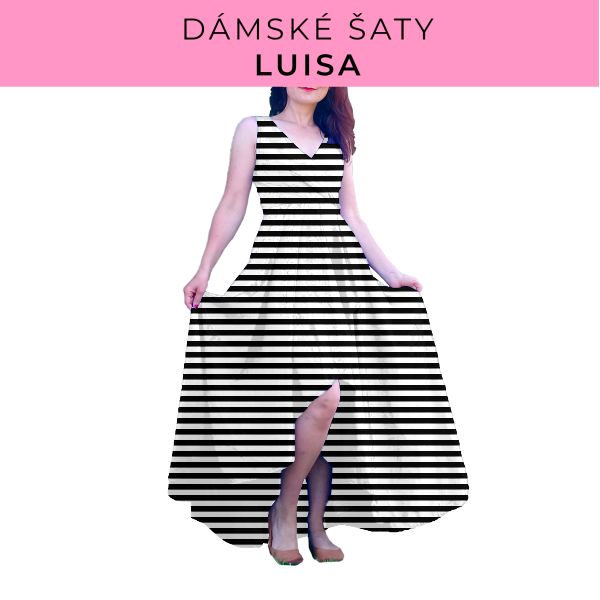 DÁMSKÝ střih - šaty Luisa