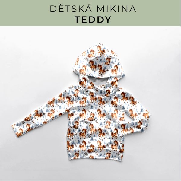 DĚTSKÝ střih - Mikina Teddy