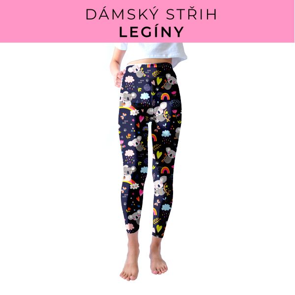 DÁMSKÝ střih - legíny SPORT - SLIM FIT