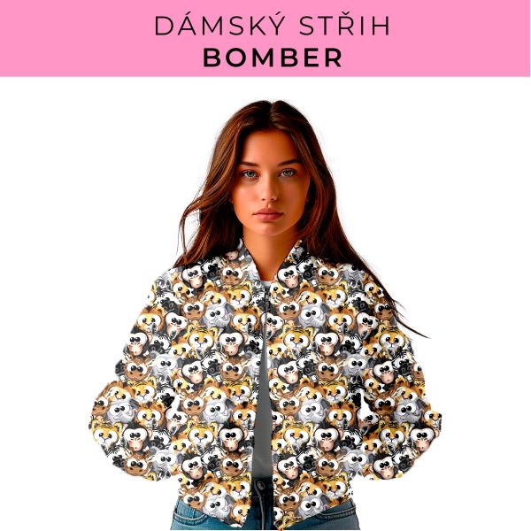 DÁMSKÝ střih - Bomber