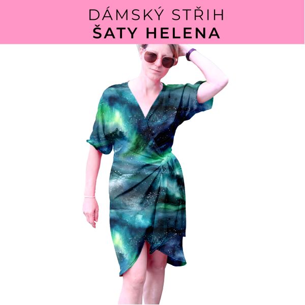 Dámský střih na šaty  Helena