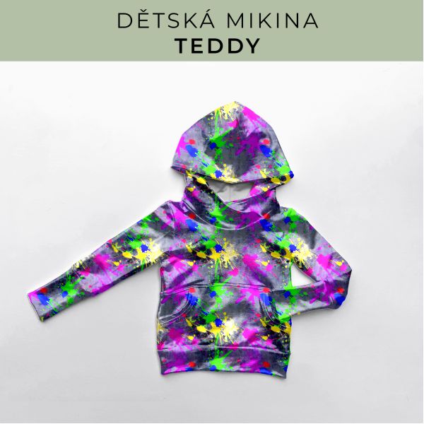 DĚTSKÝ střih - Mikina Teddy