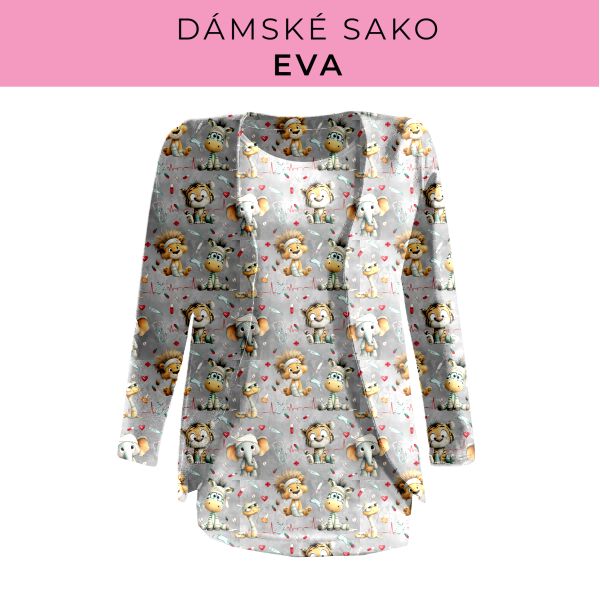 DÁMSKÝ střih - sako Eva