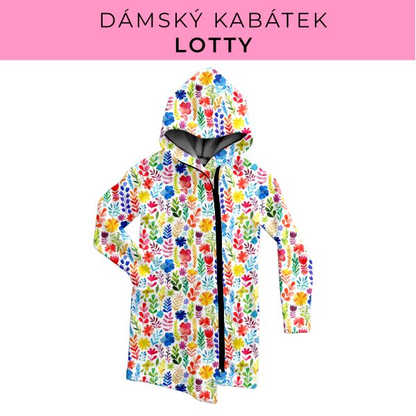 DÁMSKÝ střih - Kabátek Lotty
