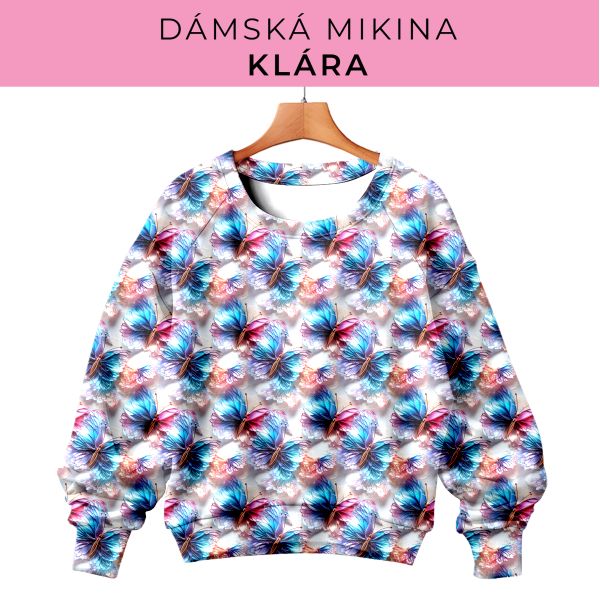 DÁMSKÝ střih - mikina Klára
