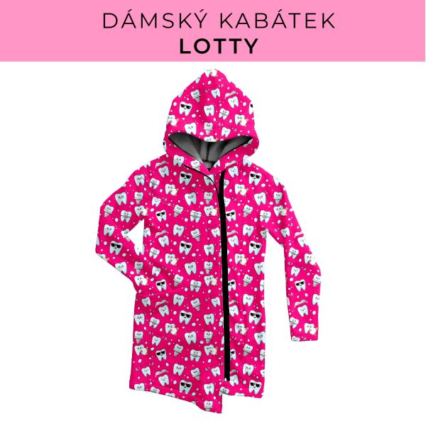 DÁMSKÝ střih - Kabátek Lotty