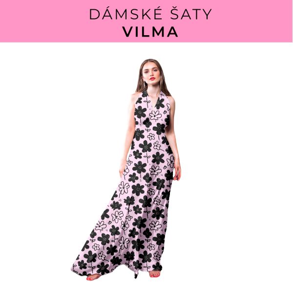 DÁMSKÝ střih - šaty Vilma