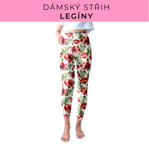 DÁMSKÝ střih - legíny SPORT - SLIM FIT