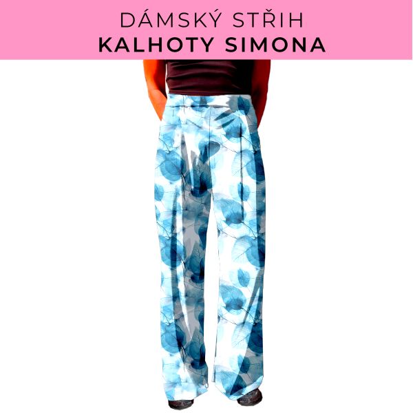 Dámský střih - kalhoty Simona