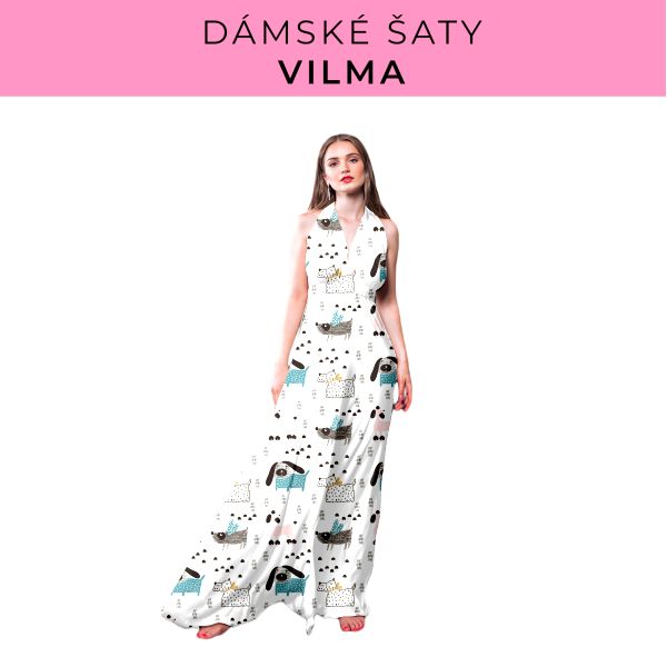 DÁMSKÝ střih - šaty Vilma