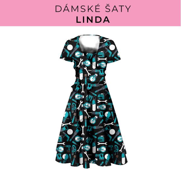DÁMSKÝ střih - šaty Linda