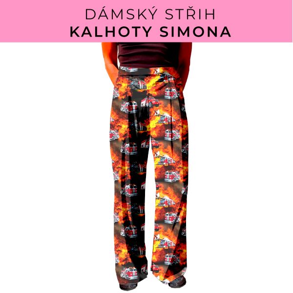 Dámský střih - kalhoty Simona