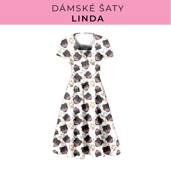 DÁMSKÝ střih - šaty Linda