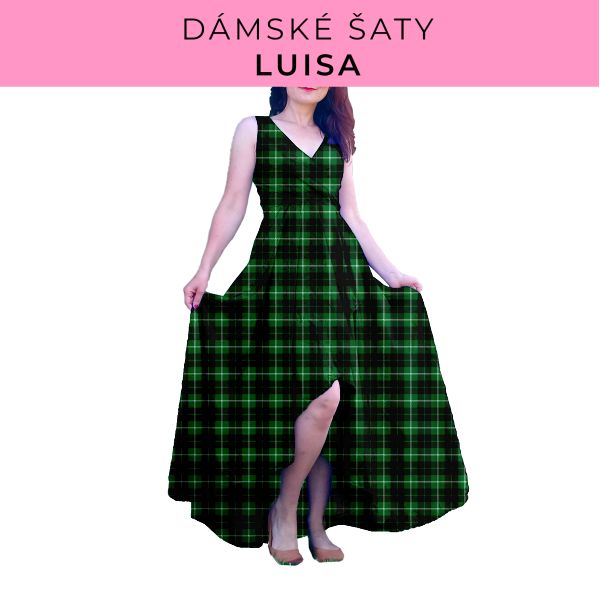 DÁMSKÝ střih - šaty Luisa