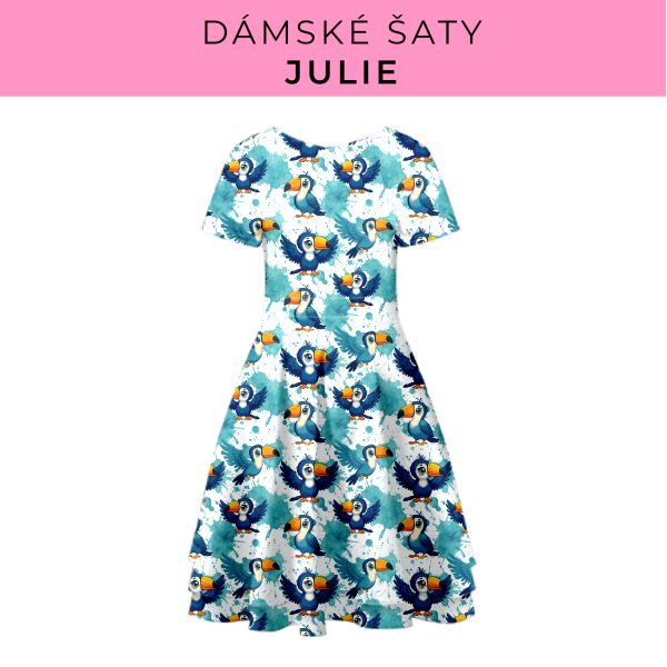 DÁMSKÝ střih - šaty julie