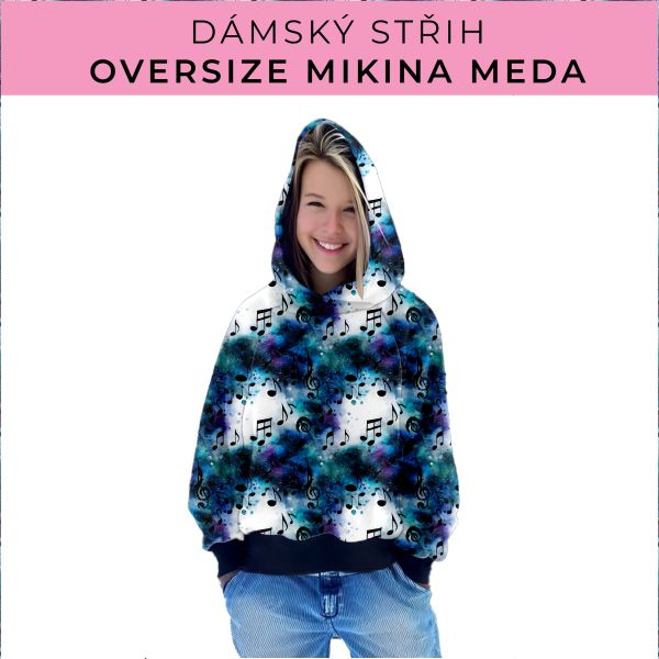 Dámský střih - mikina Meda