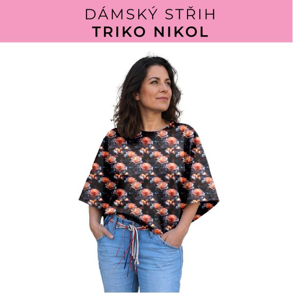 Dámský střih -  triko Nikol