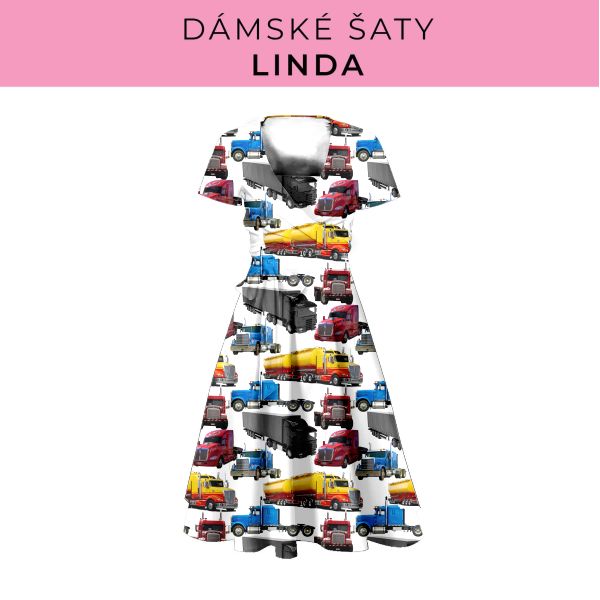 DÁMSKÝ střih - šaty Linda