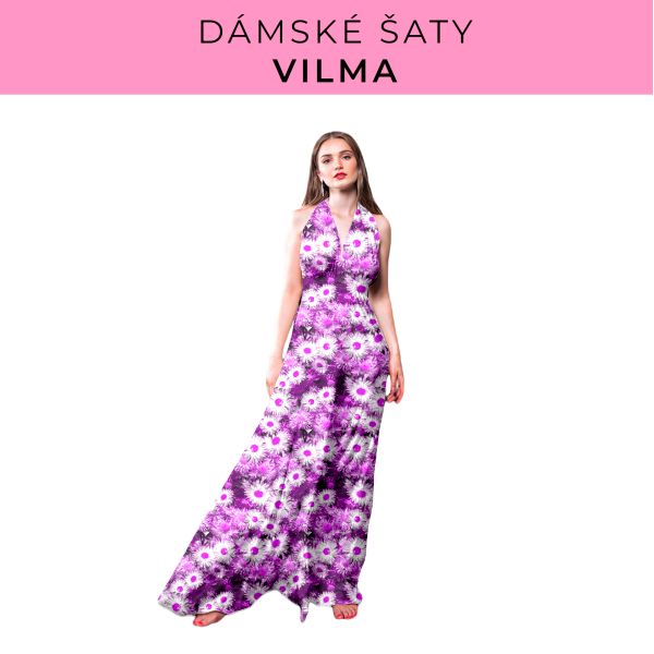 DÁMSKÝ střih - šaty Vilma