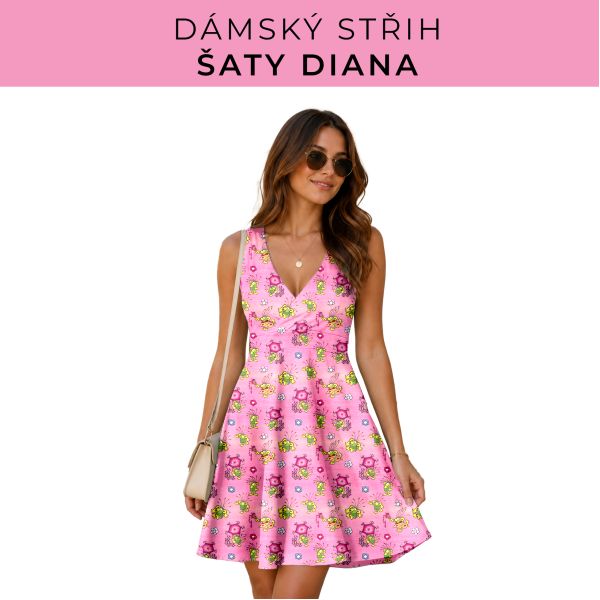Dámský střih - šaty Diana
