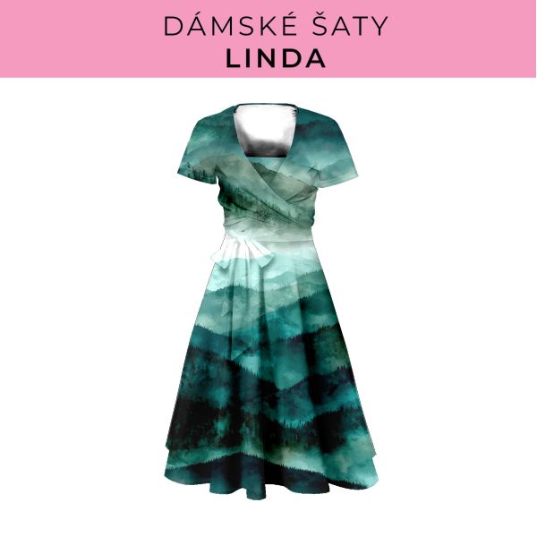 DÁMSKÝ střih - šaty Linda