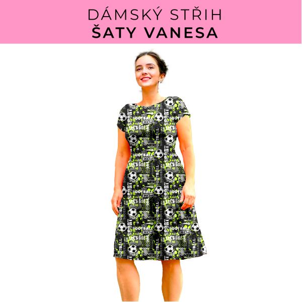 Dámský střih šaty Vanesa