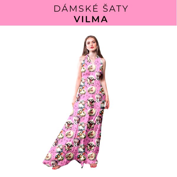 DÁMSKÝ střih - šaty Vilma