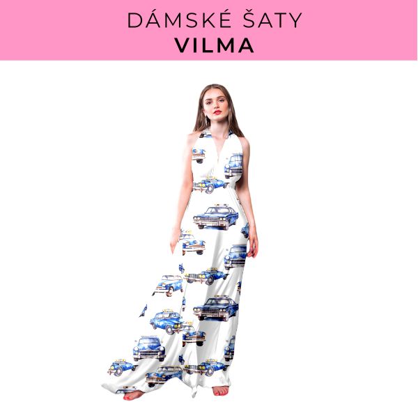 DÁMSKÝ střih - šaty Vilma