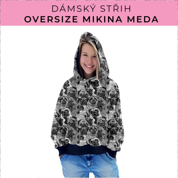 Dámský střih - mikina Meda