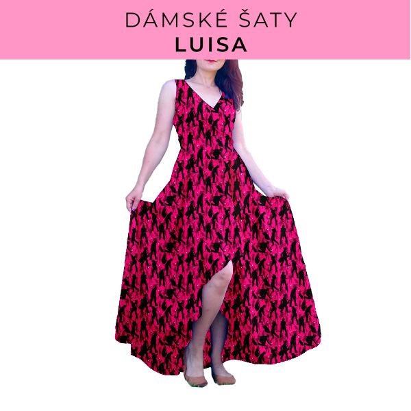 DÁMSKÝ střih - šaty Luisa