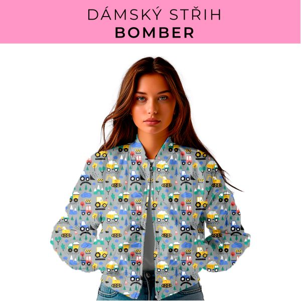 DÁMSKÝ střih - Bomber