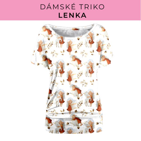 DÁMSKÝ střih - Triko Lenka
